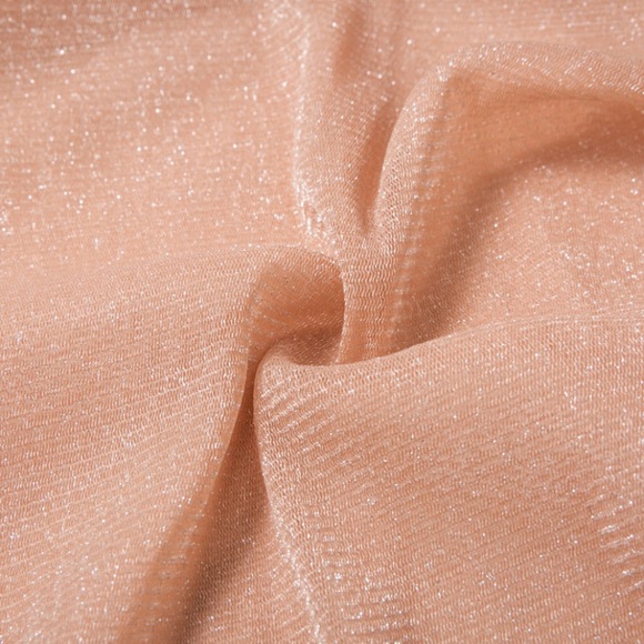 . Metallic Gold Shimmer Kimono Robe Swim Coverup - Picture 9 of 10